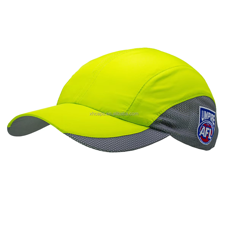 Lightweight Seven-Panel Polyester Sports Cap Breathable and Stylish for Outdoor Running Hiking and Fitness Activities